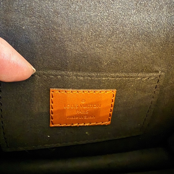 Louis Vuitton Mini Dauphine Black and Brown Leather Bag - Picture 5 of 7